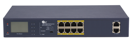 PoE-коммутатор RV-ZPL08AFm-2UP (8 портов + 2 UpLink), с LCD-дисплеем