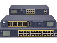 PoE-коммутаторы профессиональной серии RV-ZPLxxx с LCD-дисплеем