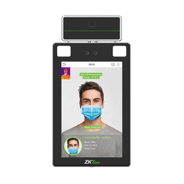 Биометрический терминал ZKTECO PROFACE X(TI) с детекцией температуры и ношения маски. Встроенный тепловизор.