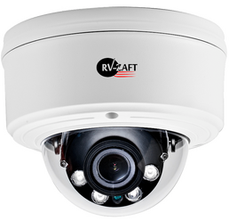 5.0MP Купольная высокопроизводительная WDR IP камера RVA-DM365AC85-DP