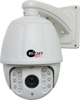 7" 4MP Высокоскоростная поворотная купольная IP камера RVA-SD855CF204-1