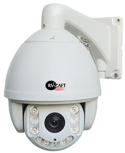 7" 2MP Высокоскоростная поворотная купольная IP камера RVA-SD855ZF202-0